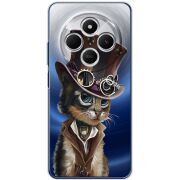 Прозрачный чехол BoxFace Xiaomi Redmi 14C Steampunk Cat