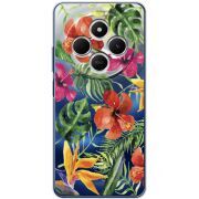 Прозрачный чехол BoxFace Xiaomi Redmi 14C Tropical Flowers