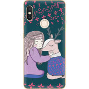 Чехол Uprint Xiaomi Redmi Note 5 / Note 5 Pro Girl and deer