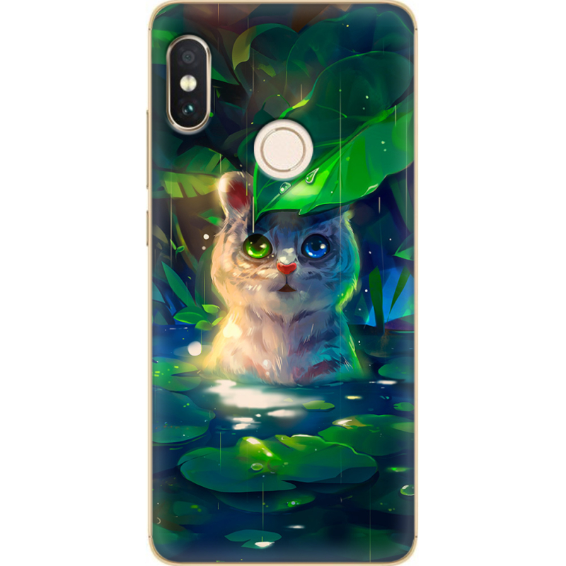 Чехол Uprint Xiaomi Redmi Note 5 / Note 5 Pro White Tiger Cub