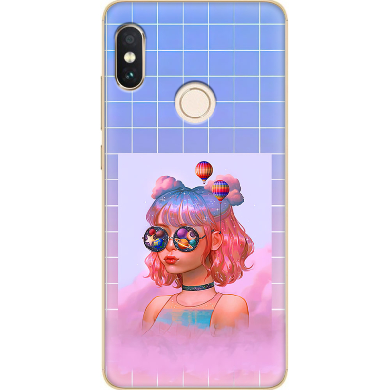 Чехол Uprint Xiaomi Redmi Note 5 / Note 5 Pro Girl in the Clouds