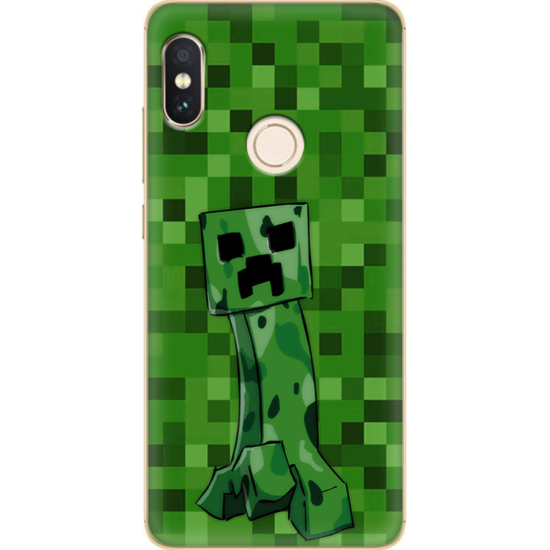 Чехол Uprint Xiaomi Redmi Note 5 / Note 5 Pro Minecraft Creeper