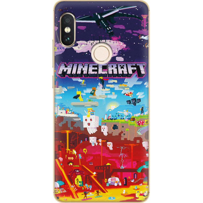 Чехол Uprint Xiaomi Redmi Note 5 / Note 5 Pro Minecraft World Beyond