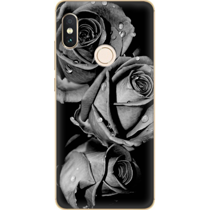 Чехол Uprint Xiaomi Redmi Note 5 / Note 5 Pro Black and White Roses