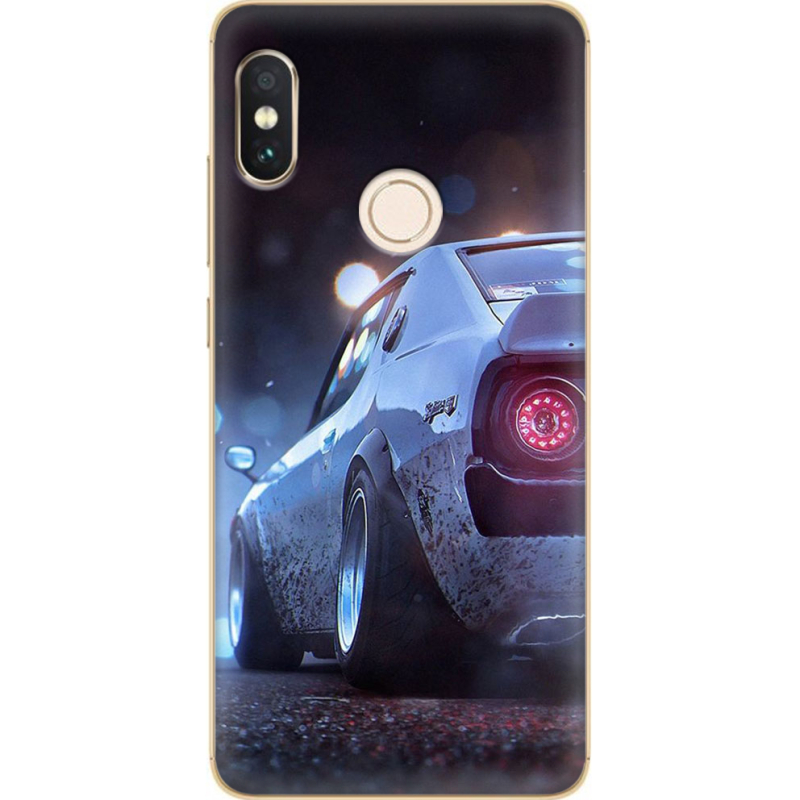 Чехол Uprint Xiaomi Redmi Note 5 / Note 5 Pro Silver Car