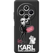 Черный чехол BoxFace Xiaomi Redmi 14C For Karl