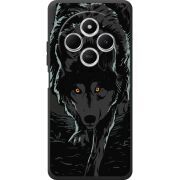 Черный чехол BoxFace Xiaomi Redmi 14C Wolf