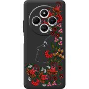 Черный чехол BoxFace Xiaomi Redmi 14C 3D Ukrainian Muse