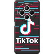 Черный чехол BoxFace Xiaomi Redmi 14C Tik Tok