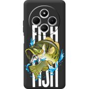 Черный чехол BoxFace Xiaomi Redmi 14C Fish