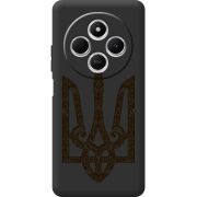 Черный чехол BoxFace Xiaomi Redmi 14C Ukrainian Trident