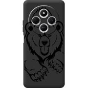 Черный чехол BoxFace Xiaomi Redmi 14C Grizzly Bear