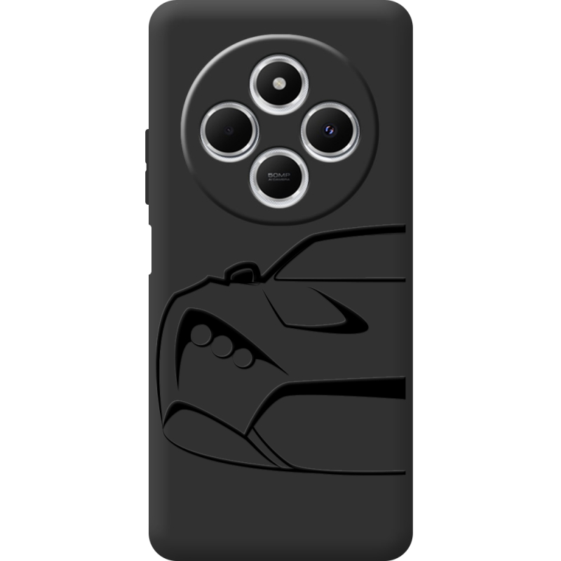 Черный чехол BoxFace Xiaomi Redmi 14C Sportcar