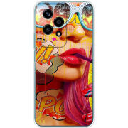 Чехол BoxFace Huawei Honor 200 Lite Yellow Girl Pop Art