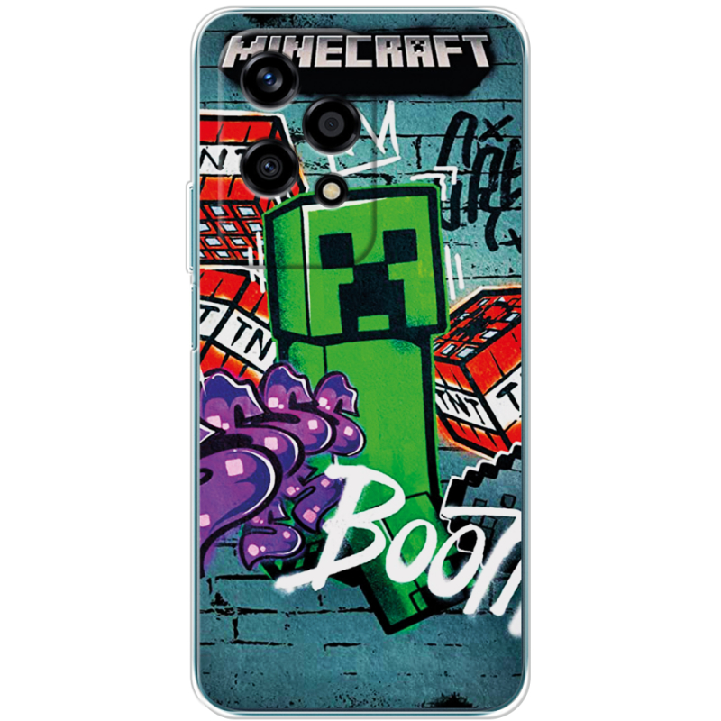 Чехол BoxFace Huawei Honor 200 Lite Minecraft Graffiti