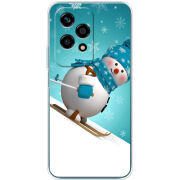 Чехол BoxFace Huawei Honor 200 Lite Skier Snowman