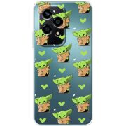 Прозрачный чехол BoxFace Huawei Honor 200 Lite Pattern Baby Yoda