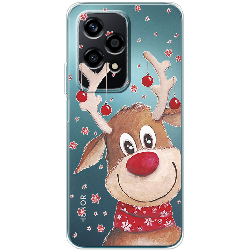 Прозрачный чехол BoxFace Huawei Honor 200 Lite Winter Deer