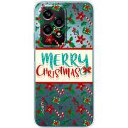 Прозрачный чехол BoxFace Huawei Honor 200 Lite Vintage Christmas Pattern