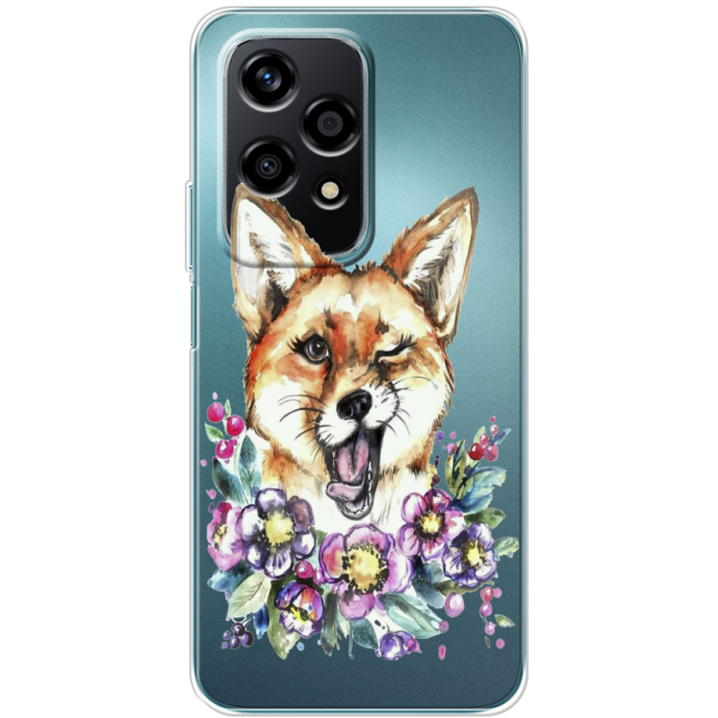 Прозрачный чехол BoxFace Huawei Honor 200 Lite Winking Fox