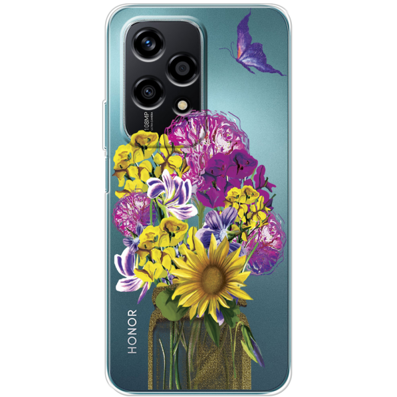 Прозрачный чехол BoxFace Huawei Honor 200 Lite My Bouquet