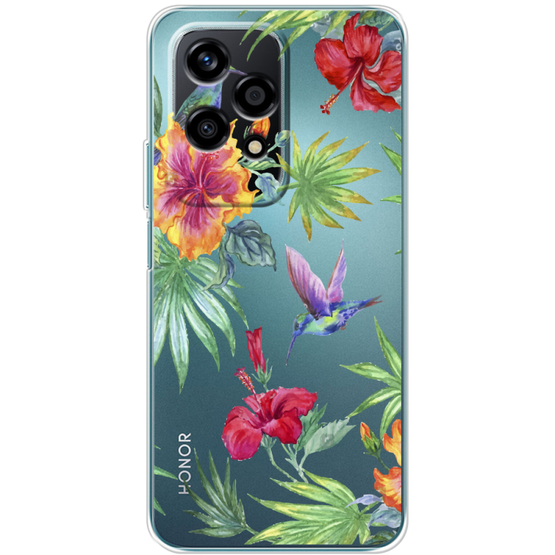 Прозрачный чехол BoxFace Huawei Honor 200 Lite Tropical