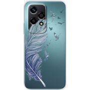 Прозрачный чехол BoxFace Huawei Honor 200 Lite Feather