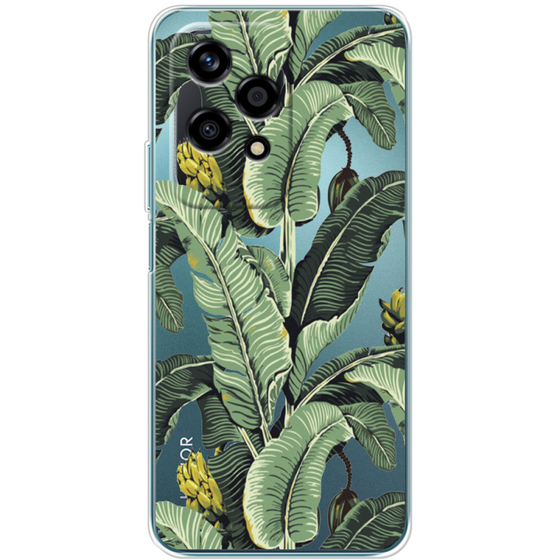 Прозрачный чехол BoxFace Huawei Honor 200 Lite Banana Leaves