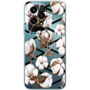 Прозрачный чехол BoxFace Huawei Honor 200 Lite Cotton flowers