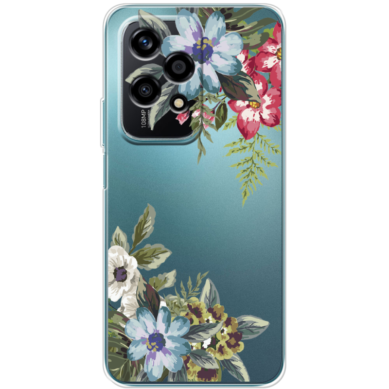 Прозрачный чехол BoxFace Huawei Honor 200 Lite Floral