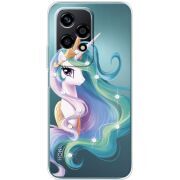 Чехол со стразами Huawei Honor 200 Lite Unicorn Queen