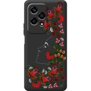 Черный чехол BoxFace Huawei Honor 200 Lite 3D Ukrainian Muse