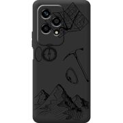 Черный чехол BoxFace Huawei Honor 200 Lite Mountains