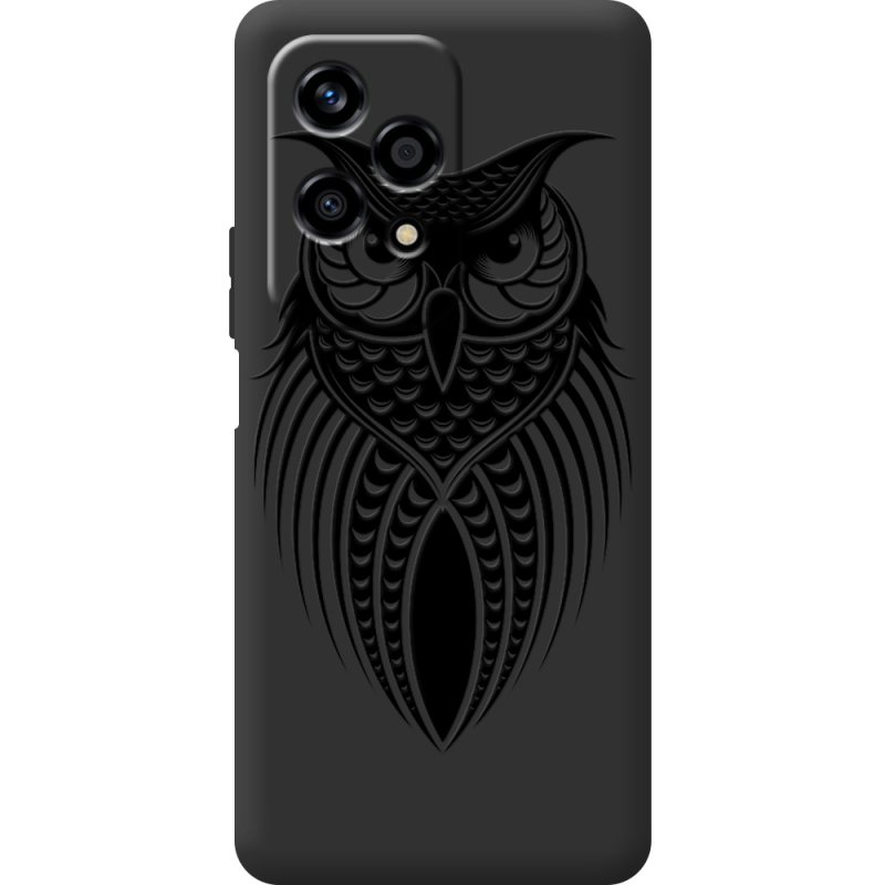 Черный чехол BoxFace Huawei Honor 200 Lite Owl