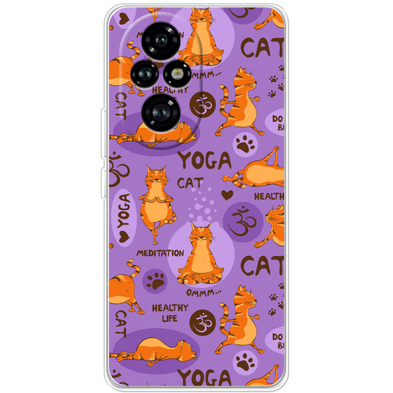 Чехол BoxFace Huawei Honor 200 Pro Yoga Cat