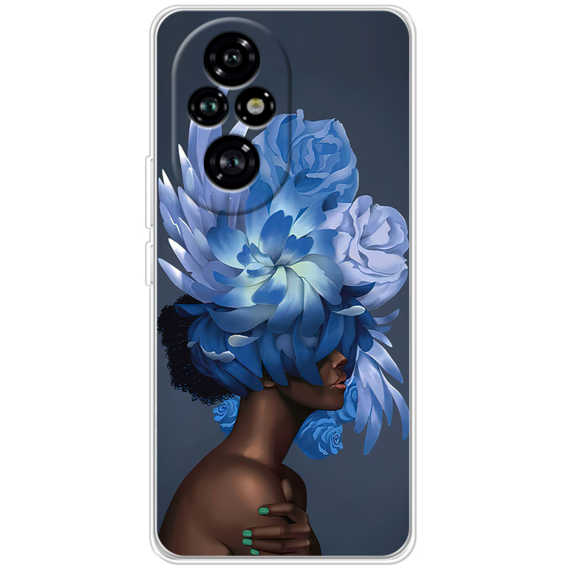 Чехол BoxFace Huawei Honor 200 Pro Exquisite Blue Flowers