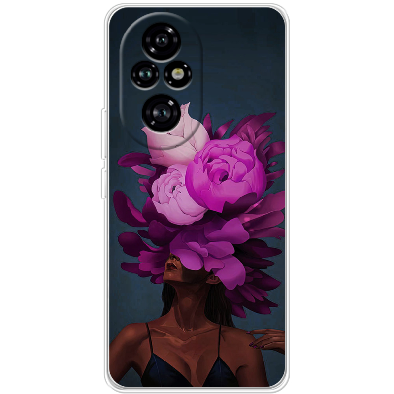 Чехол BoxFace Huawei Honor 200 Pro Exquisite Purple Flowers