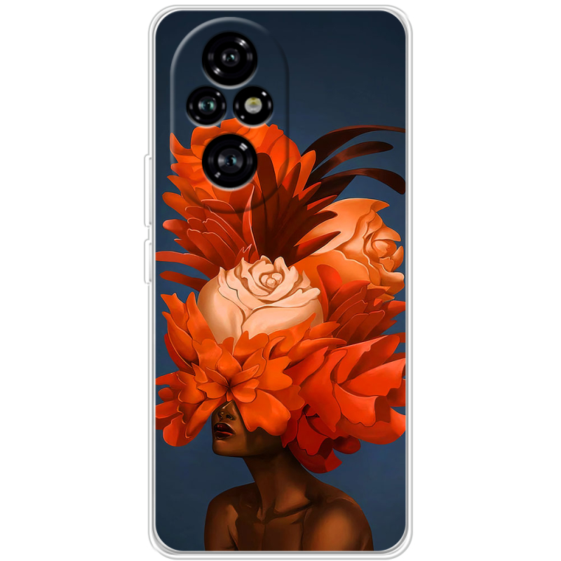 Чехол BoxFace Huawei Honor 200 Pro Exquisite Orange Flowers