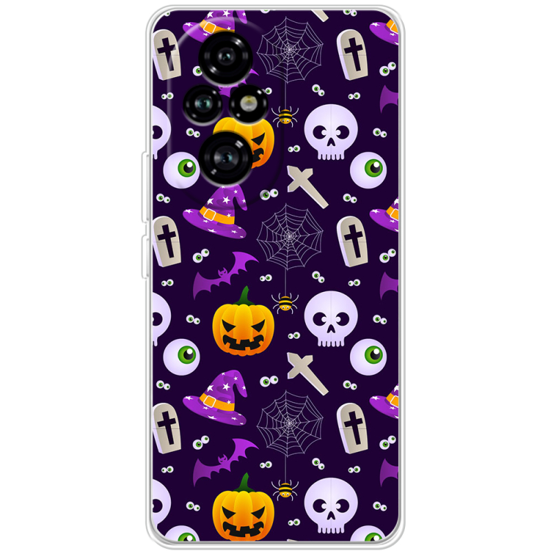 Чехол BoxFace Huawei Honor 200 Pro Halloween Purple Mood