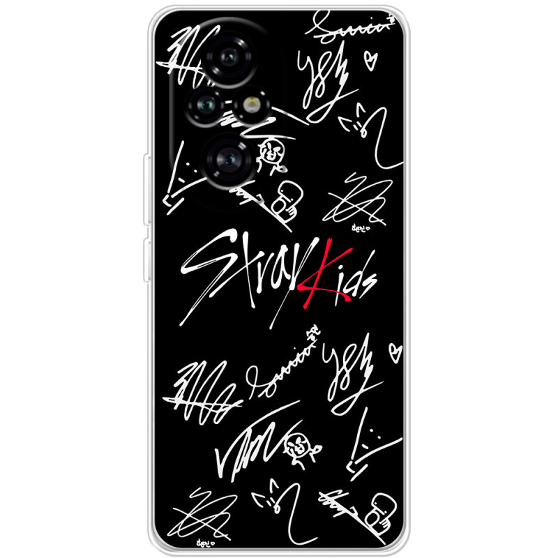 Чехол BoxFace Huawei Honor 200 Pro Stray Kids автограф