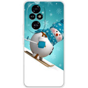 Чехол BoxFace Huawei Honor 200 Pro Skier Snowman