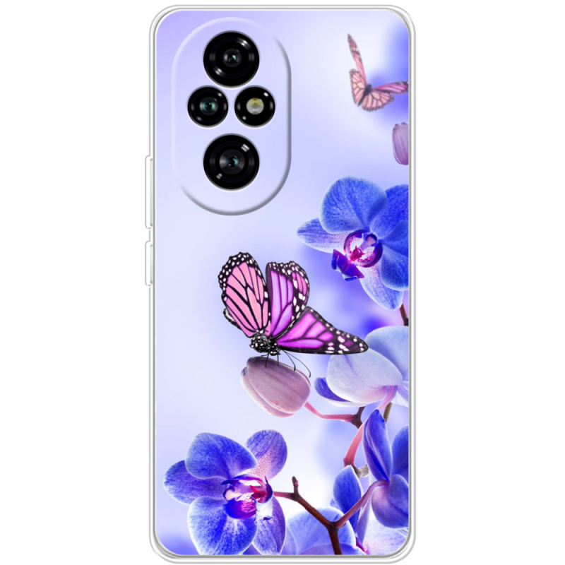 Чехол BoxFace Huawei Honor 200 Pro Orchids and Butterflies