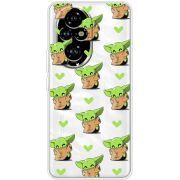 Прозрачный чехол BoxFace Huawei Honor 200 Pro Pattern Baby Yoda