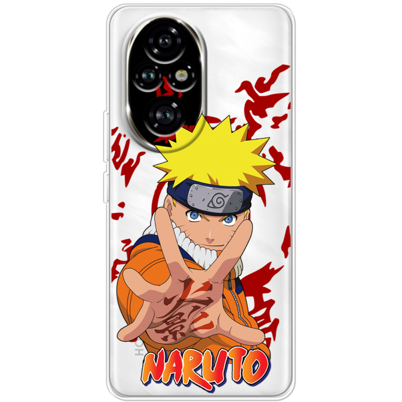 Прозрачный чехол BoxFace Huawei Honor 200 Pro Naruto