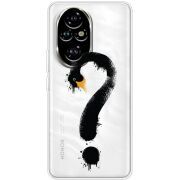 Прозрачный чехол BoxFace Huawei Honor 200 Pro Swan question