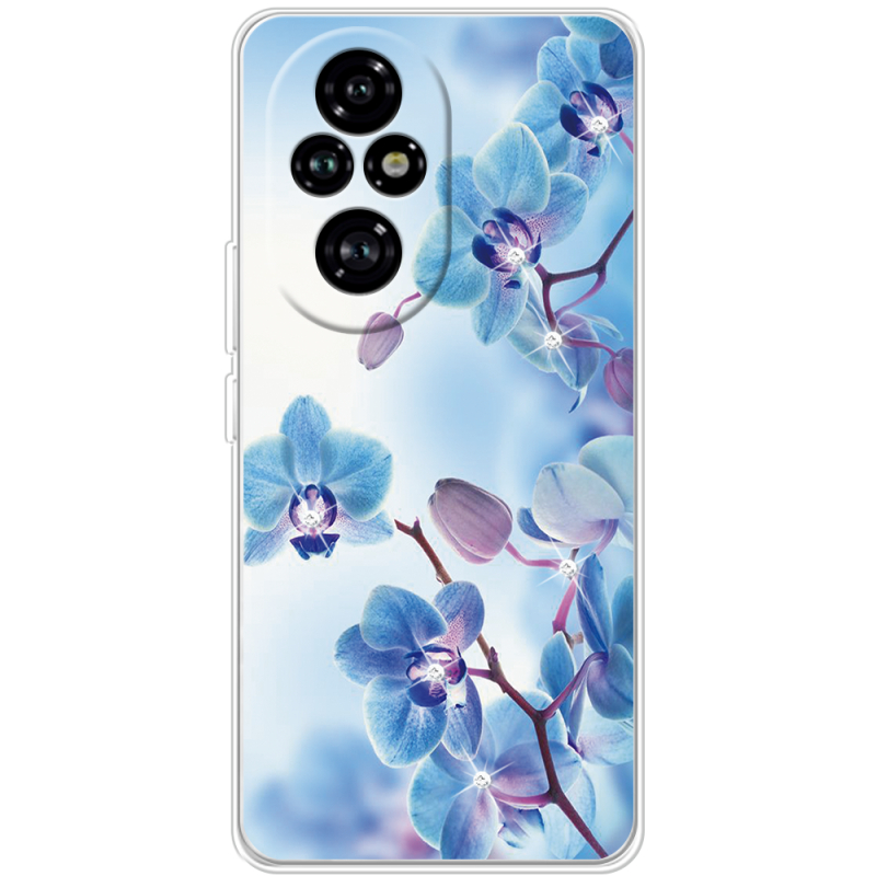 Чехол со стразами Huawei Honor 200 Pro Orchids