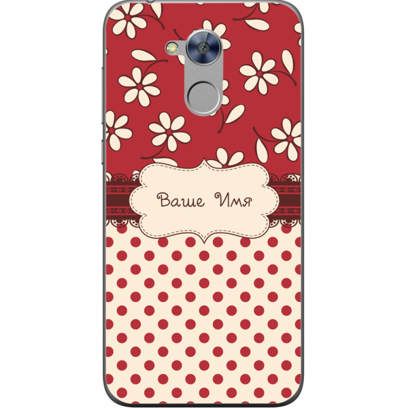Чехол Uprint Huawei Honor 6A Именной Polka Dots