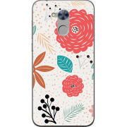 Чехол Uprint Huawei Honor 6A Line Flowers