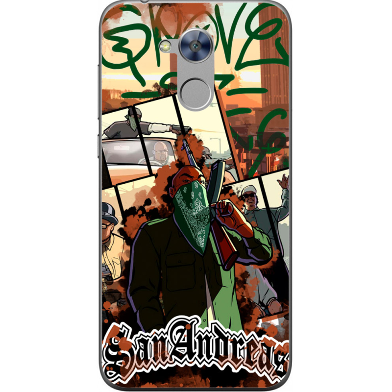 Чехол Uprint Huawei Honor 6A GTA San Andreas