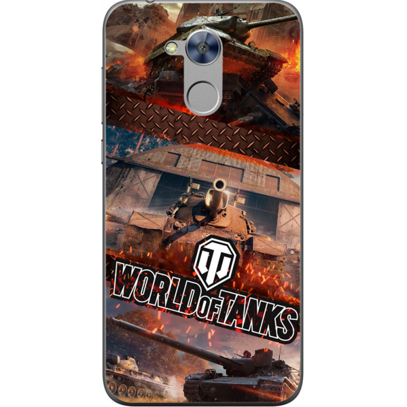 Чехол Uprint Huawei Honor 6A World Of Tanks